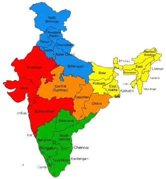 Map of India